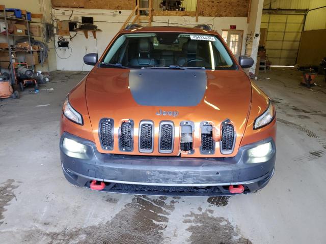 1C4PJMBS9FW680214 - 2015 JEEP CHEROKEE TRAILHAWK ნარინჯისფერი ფოტო 5