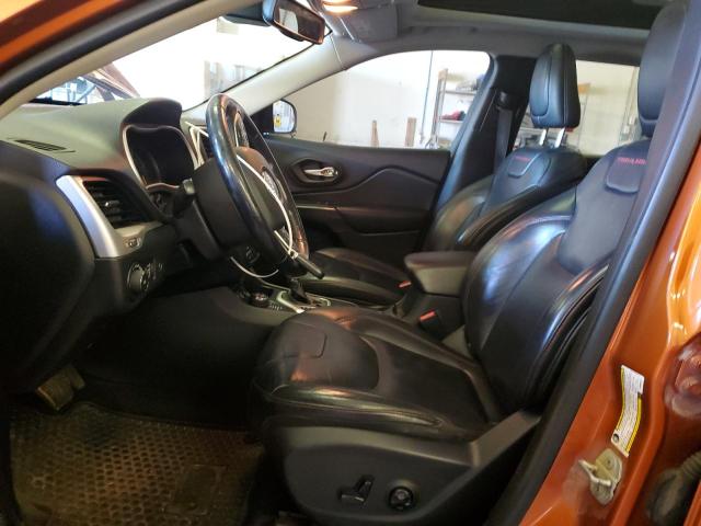 1C4PJMBS9FW680214 - 2015 JEEP CHEROKEE TRAILHAWK ნარინჯისფერი ფოტო 7