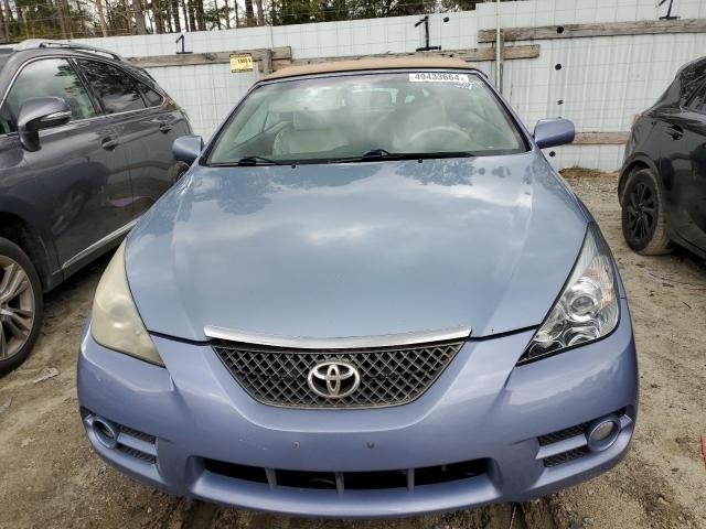 4T1FA38P27U119032 - 2007 TOYOTA CAMRY SOLA SE BLUE photo 5