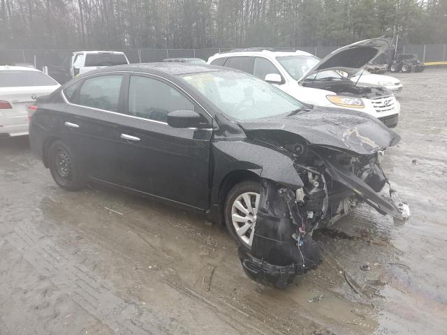 3N1AB7APXDL640294 - 2013 NISSAN SENTRA S BLACK photo 4