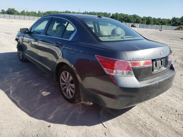 1HGCP2F8XCA060370 - 2012 HONDA ACCORD EXL GRAY photo 3