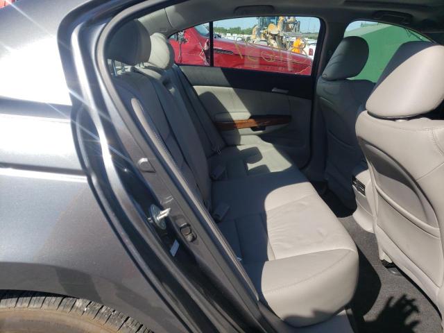 1HGCP2F8XCA060370 - 2012 HONDA ACCORD EXL GRAY photo 6