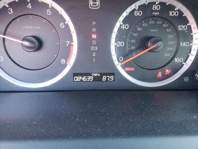 1HGCP2F8XCA060370 - 2012 HONDA ACCORD EXL GRAY photo 8