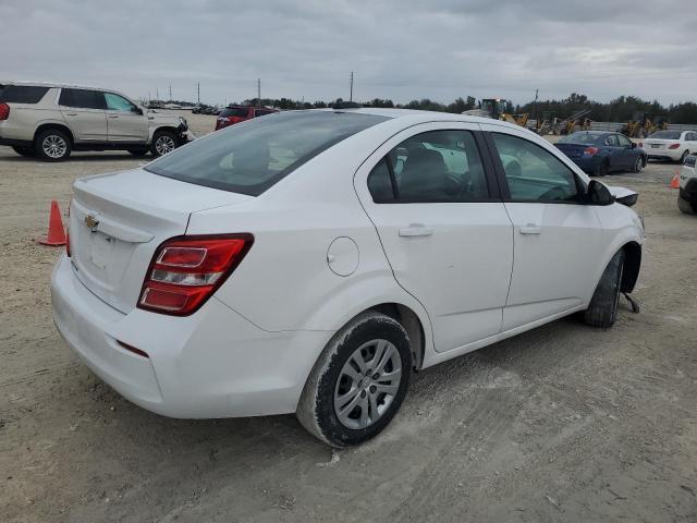 1G1JB5SB4K4126568 - 2019 CHEVROLET SONIC LS WHITE photo 3