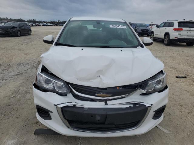 1G1JB5SB4K4126568 - 2019 CHEVROLET SONIC LS WHITE photo 5