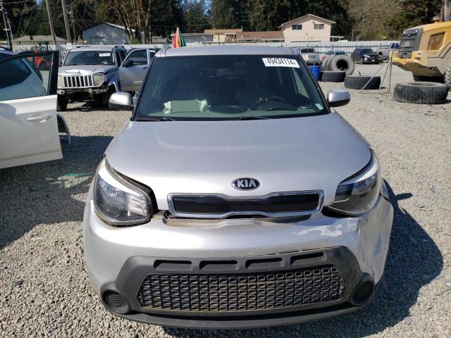 KNDJP3A51E7728405 - 2014 KIA SOUL + SILVER photo 5