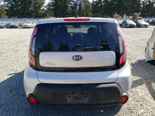 KNDJP3A51E7728405 - 2014 KIA SOUL + SILVER photo 6