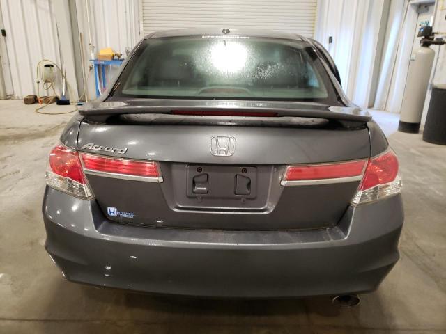 1HGCP2F88BA006256 - 2011 HONDA ACCORD EXL GRAY photo 6