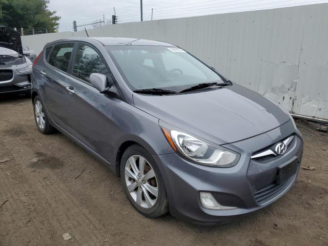 KMHCU5AE1DU138360 - 2013 HYUNDAI ACCENT GLS GRAY photo 4