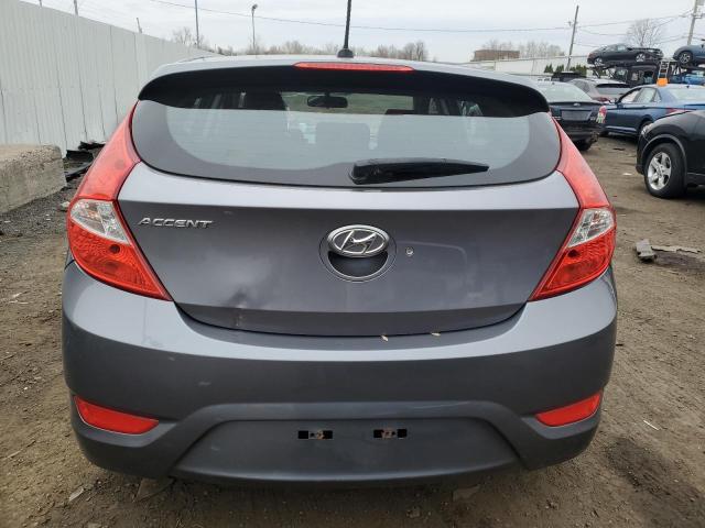 KMHCU5AE1DU138360 - 2013 HYUNDAI ACCENT GLS GRAY photo 6