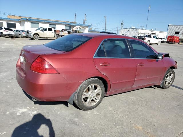 1HGCM56397A165549 - 2007 HONDA ACCORD se SE BURGUNDY photo 3