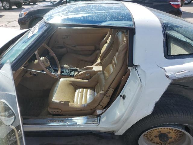 1G1AY8781C5112751 - 1982 CHEVROLET CORVETTE WHITE photo 10