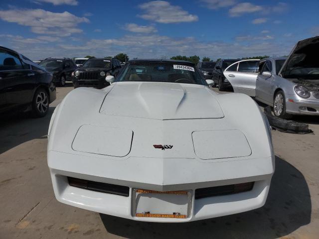 1G1AY8781C5112751 - 1982 CHEVROLET CORVETTE WHITE photo 5