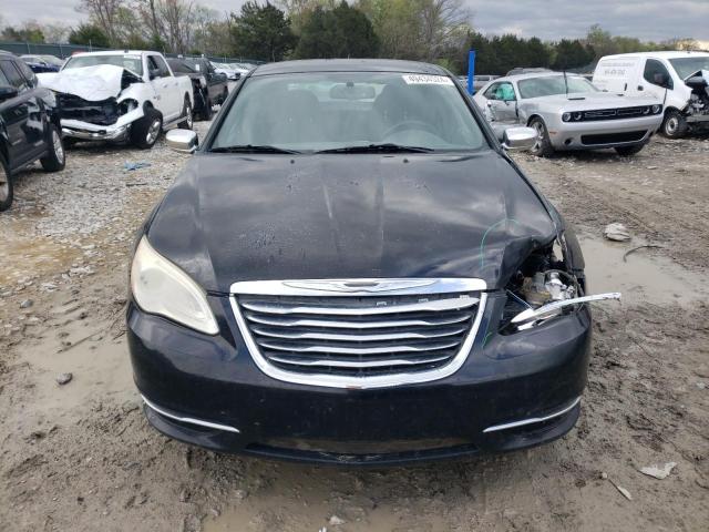 1C3CCBCGXCN226549 - 2012 CHRYSLER 200 LIMITED BLACK photo 5