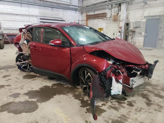 NMTKHMBX7KR092239 - 2019 TOYOTA C-HR XLE RED photo 4