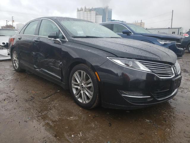 3LN6L2LU9FR602539 - 2015 LINCOLN MKZ HYBRID BLACK photo 4