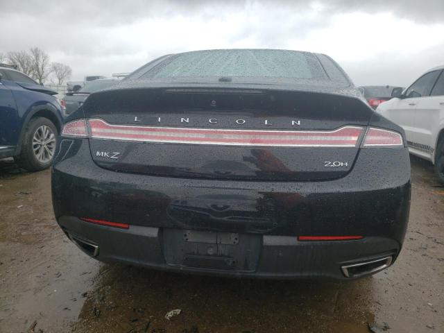 3LN6L2LU9FR602539 - 2015 LINCOLN MKZ HYBRID BLACK photo 6