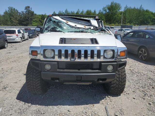 5GRGN22U16H114092 - 2006 HUMMER H2 SUT WHITE photo 5