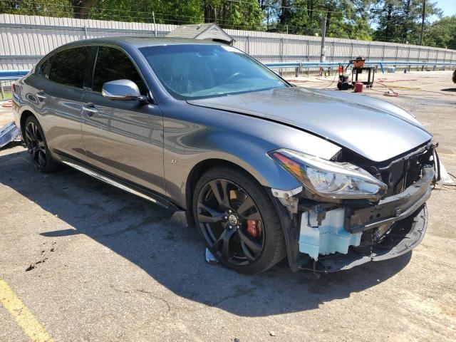 JN1BY1PP3GM630448 - 2016 INFINITI Q70L 3.7 GRAY photo 4