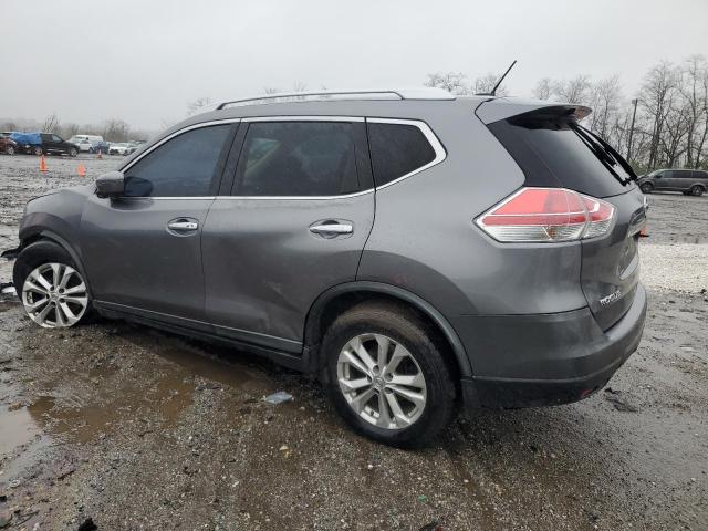 KNMAT2MV9GP659435 - 2016 NISSAN ROGUE S GRAY photo 2