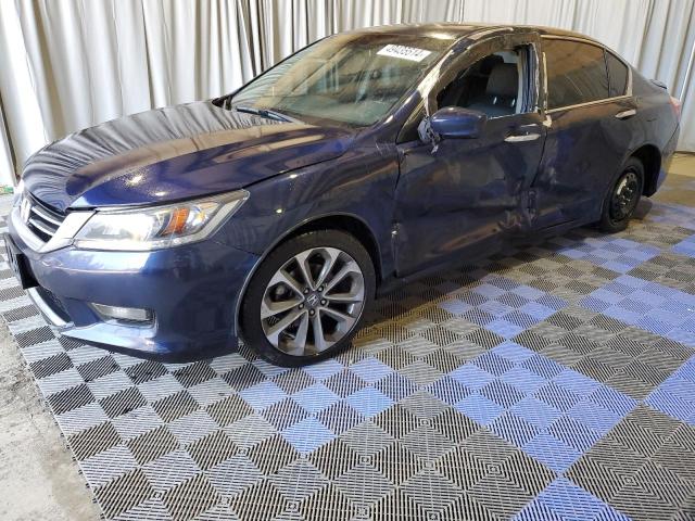 1HGCR2F52FA239474 - 2015 HONDA ACCORD SPORT BLUE photo 1