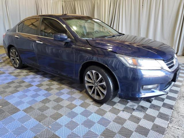 1HGCR2F52FA239474 - 2015 HONDA ACCORD SPORT BLUE photo 4