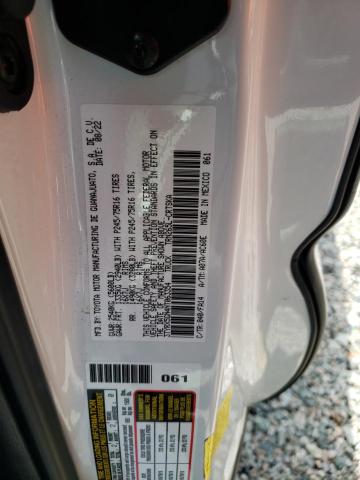 3TYRX5GN4NT063354 - 2022 TOYOTA TACOMA ACCESS CAB Ақ фото 13