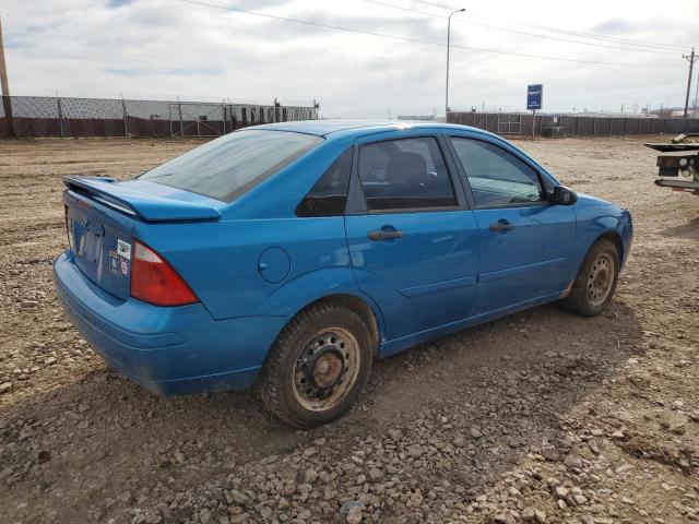 1FAFP34N57W142807 - 2007 FORD FOCUS ZX4 BLUE photo 3