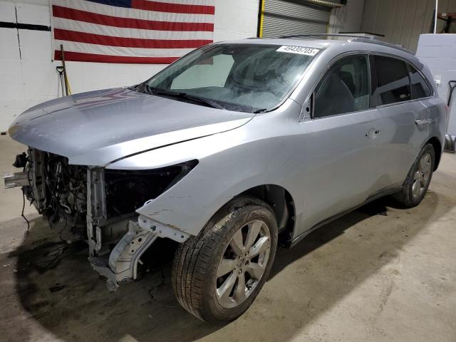 5FRYD4H93GB014132 - 2016 ACURA MDX ADVANCE SILVER photo 1