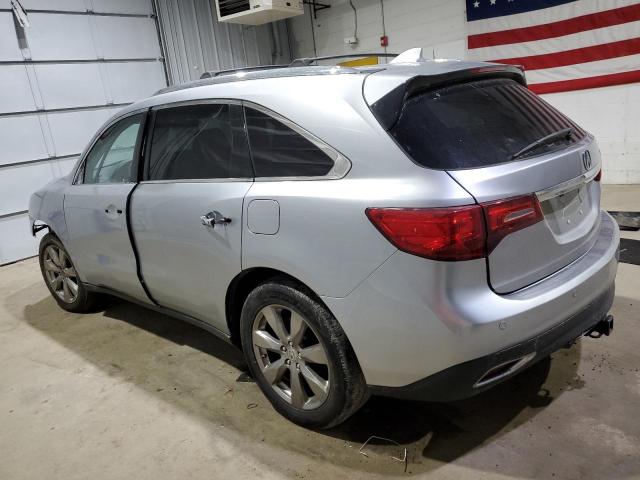 5FRYD4H93GB014132 - 2016 ACURA MDX ADVANCE SILVER photo 2