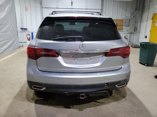 5FRYD4H93GB014132 - 2016 ACURA MDX ADVANCE SILVER photo 6