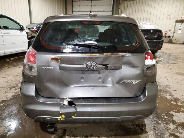 2T1KR32E07C638127 - 2007 TOYOTA COROLLA MA XR GRAY photo 6