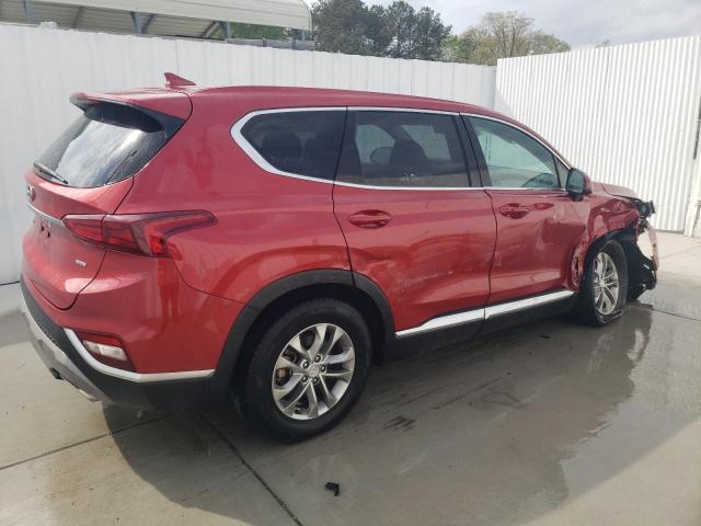 5NMS3CAD6KH053145 - 2019 HYUNDAI SANTA FE SEL RED photo 3