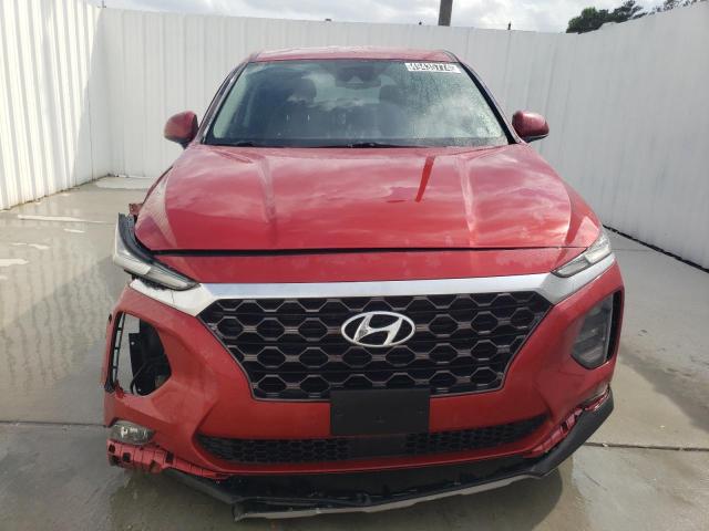 5NMS3CAD6KH053145 - 2019 HYUNDAI SANTA FE SEL RED photo 5