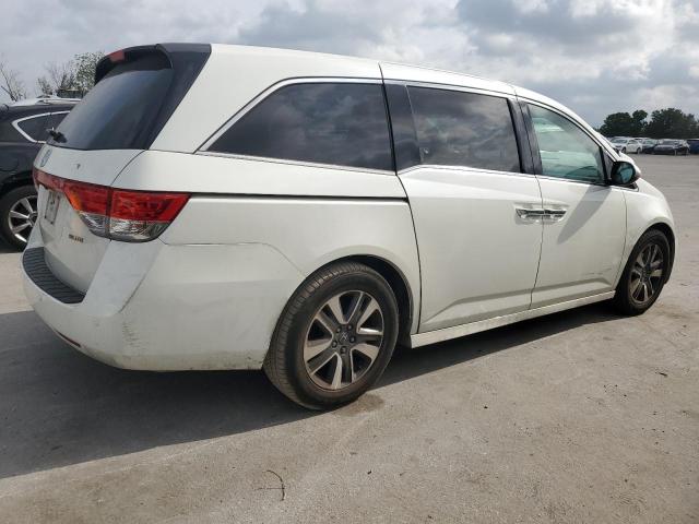 5FNRL5H90EB005996 - 2014 HONDA ODYSSEY TOURING WHITE photo 3