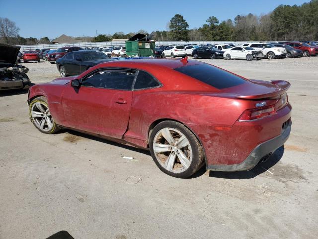 2G1FZ1EP4E9801130 - 2014 CHEVROLET CAMARO ZL1 勃艮第红 照片 2