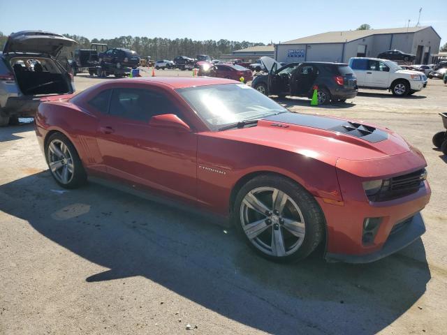 2G1FZ1EP4E9801130 - 2014 CHEVROLET CAMARO ZL1 勃艮第红 照片 4