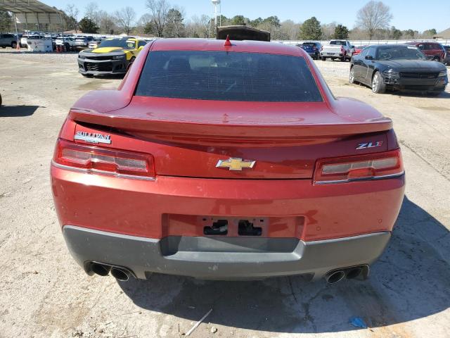2G1FZ1EP4E9801130 - 2014 CHEVROLET CAMARO ZL1 勃艮第红 照片 6
