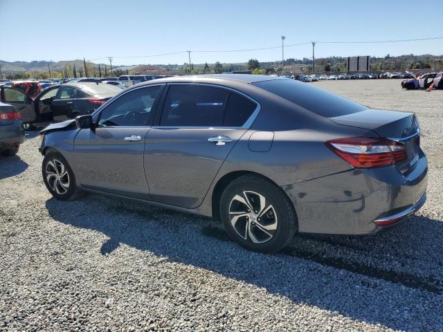 1HGCR2F34GA131471 - 2016 HONDA ACCORD LX GRAY photo 2