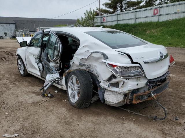 1G4GE5EV4AF300233 - 2010 BUICK LACROSSE CXS WHITE photo 2