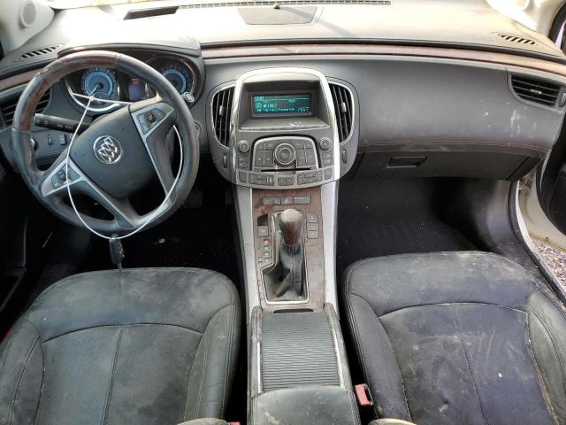 1G4GE5EV4AF300233 - 2010 BUICK LACROSSE CXS WHITE photo 8