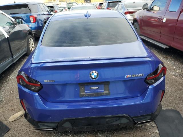 3MW53CM09N8C50310 - 2022 BMW M240XI BLUE photo 6