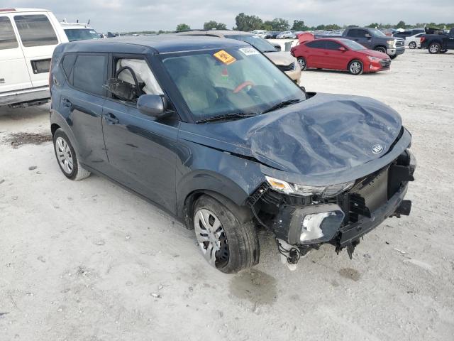 KNDJ23AUXL7062115 - 2020 KIA SOUL LX GRAY photo 4