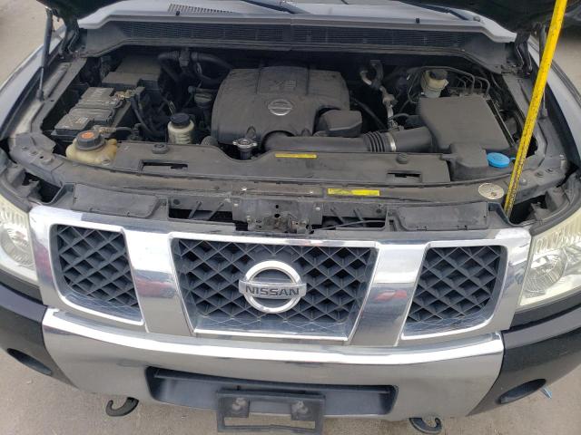 1N6AA07A57N201709 - 2007 NISSAN TITAN XE BLACK photo 11