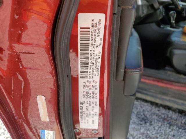 1C4PJMBS7EW157305 - 2014 JEEP CHEROKEE TRAILHAWK BURGUNDY photo 13