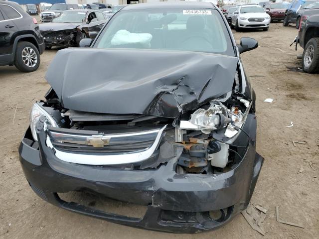 1G1AF5F55A7175140 - 2010 CHEVROLET COBALT 2LT BLACK photo 5