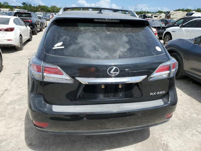 2T2ZK1BA5DC118209 - 2013 LEXUS RX 350 BLACK photo 6