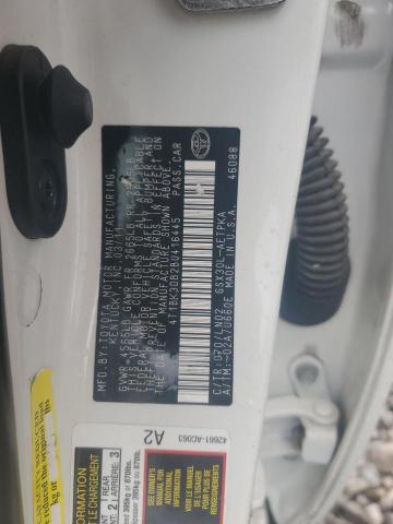 4T1BK3DB2BU416445 - 2011 TOYOTA AVALON BASE 白色 照片 13