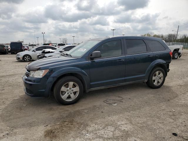 3C4PDCAB4DT586151 - 2013 DODGE JOURNEY SE BLUE photo 1