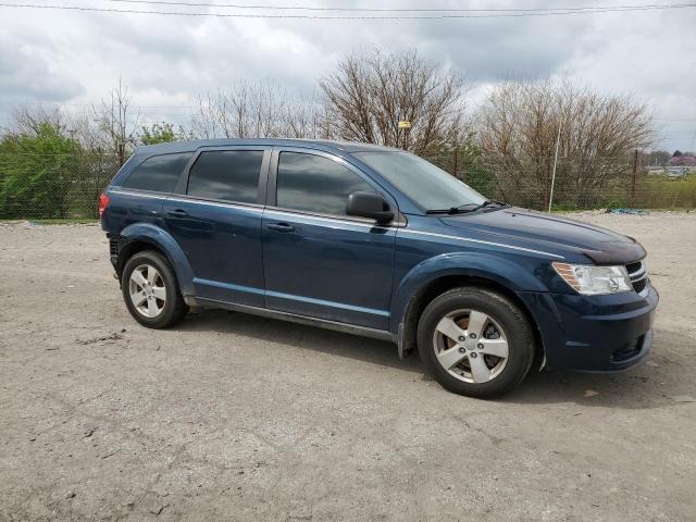 3C4PDCAB4DT586151 - 2013 DODGE JOURNEY SE BLUE photo 4